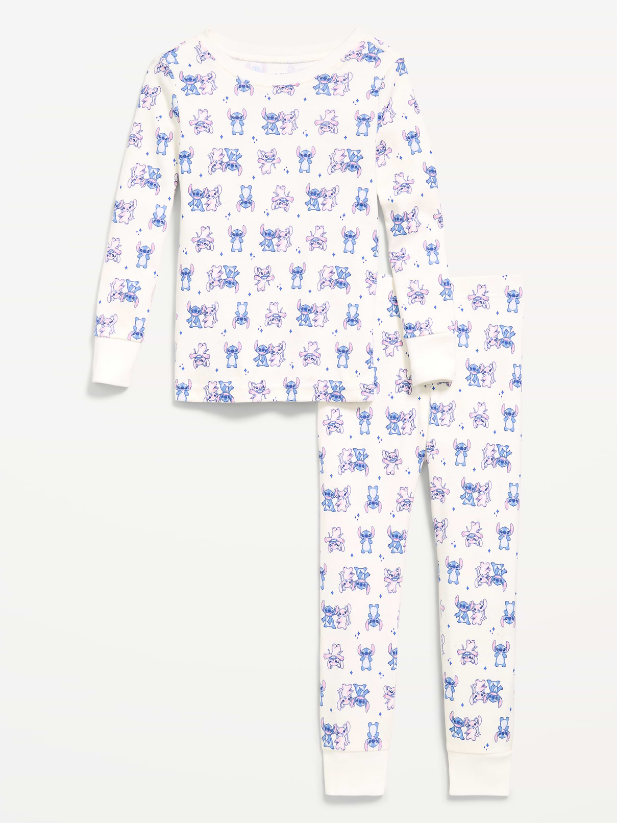Image 1 of 2, crew neck, long sleeves, matching pajama bottoms, elasticized waistband, licensed graphic, © Disney., Product #1185029