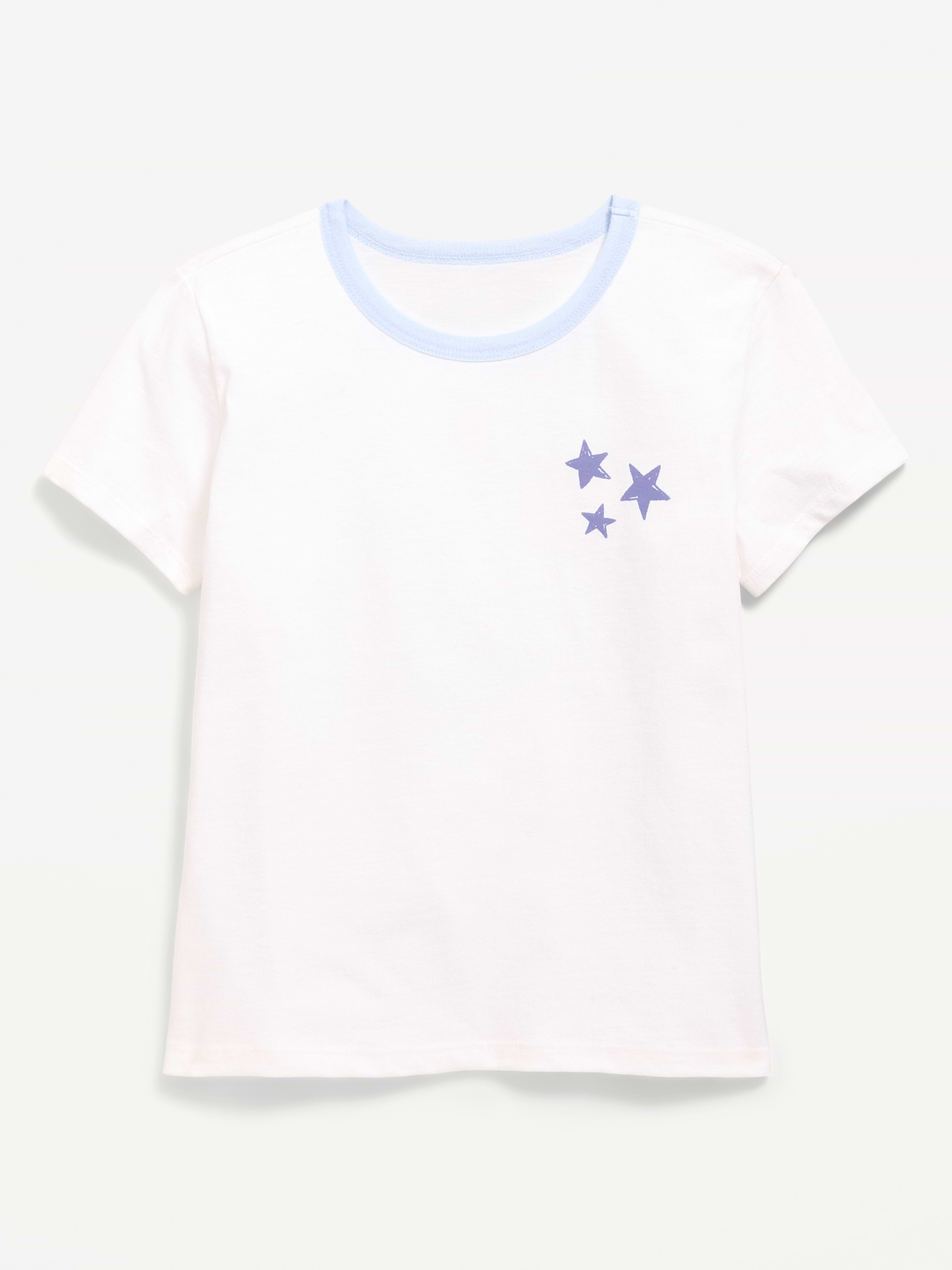Image 1 of 2, crew neck, short sleeves, graphic at front, Product #1187046