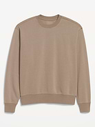 Image 1 of 3, crew neck, drop-shoulder sleeves, rib-knit trim, pullover style, Product #407508
