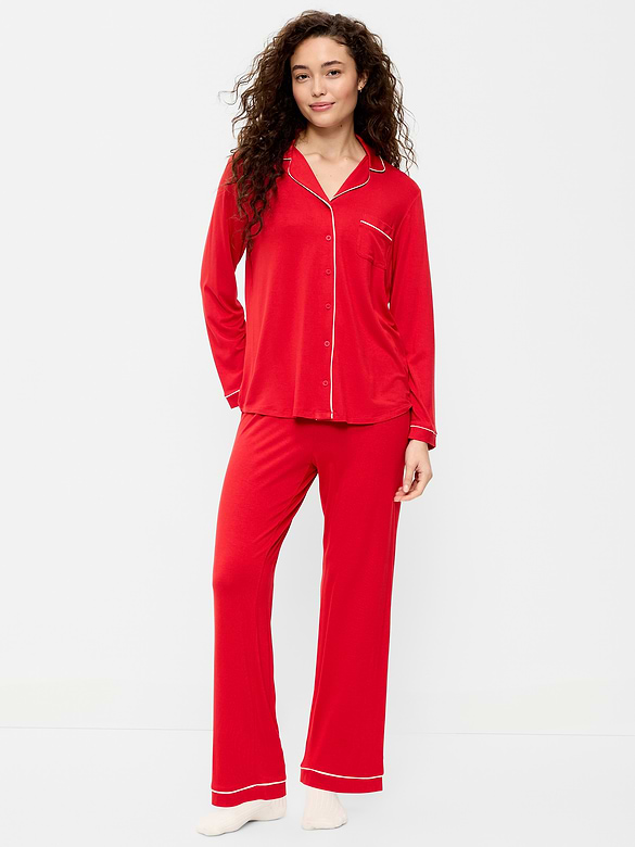 Sunday Sleep Knit Jersey Pant Set