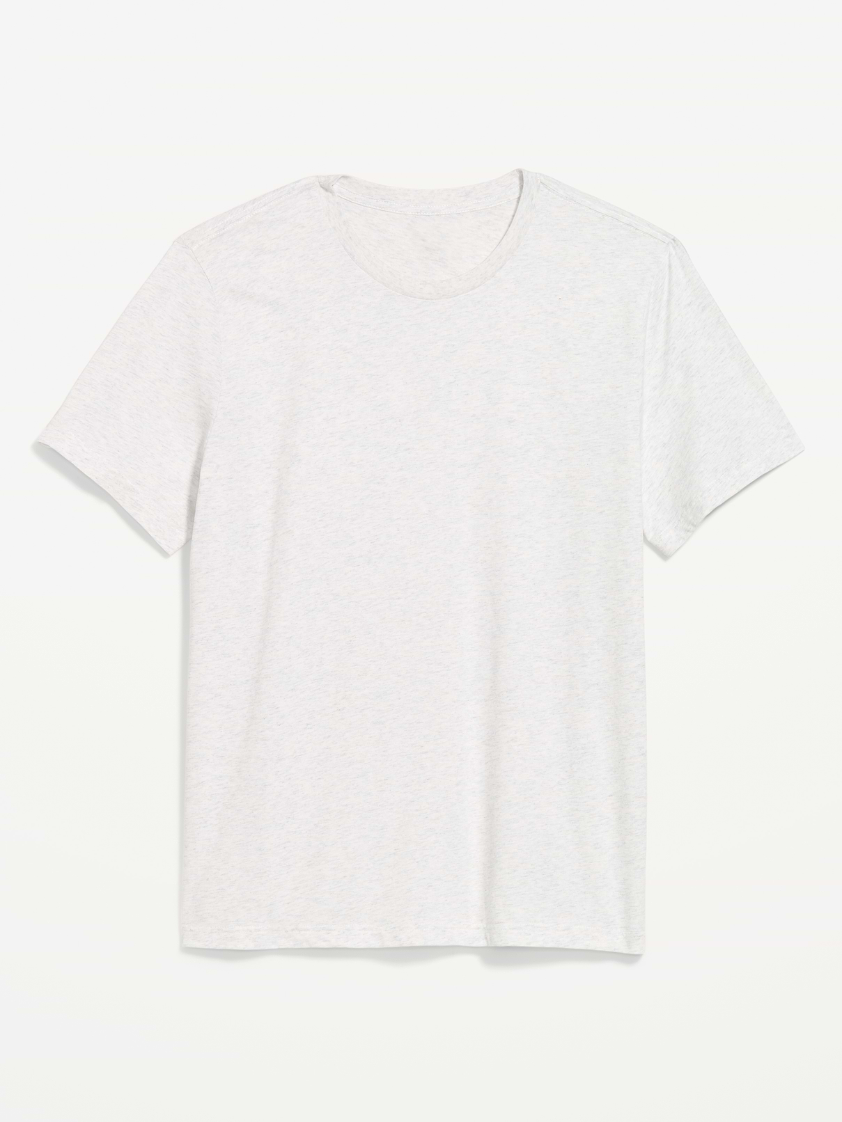 Image 1 of 2, rib-knit crew neck, short sleeves, Product #687847