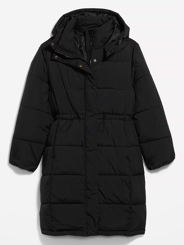 Long Puffer Parka Jacket