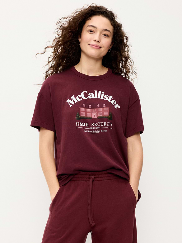 Home Alone™ Oversized Tunic T-Shirt