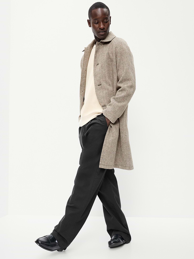 Image 3 of 6, Relaxed Long Topcoat