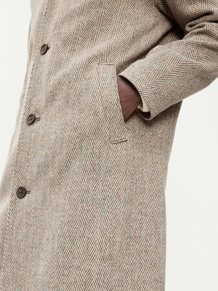 Image 5 of 6, Relaxed Long Topcoat