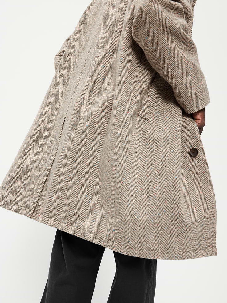Image 6 of 6, Relaxed Long Topcoat
