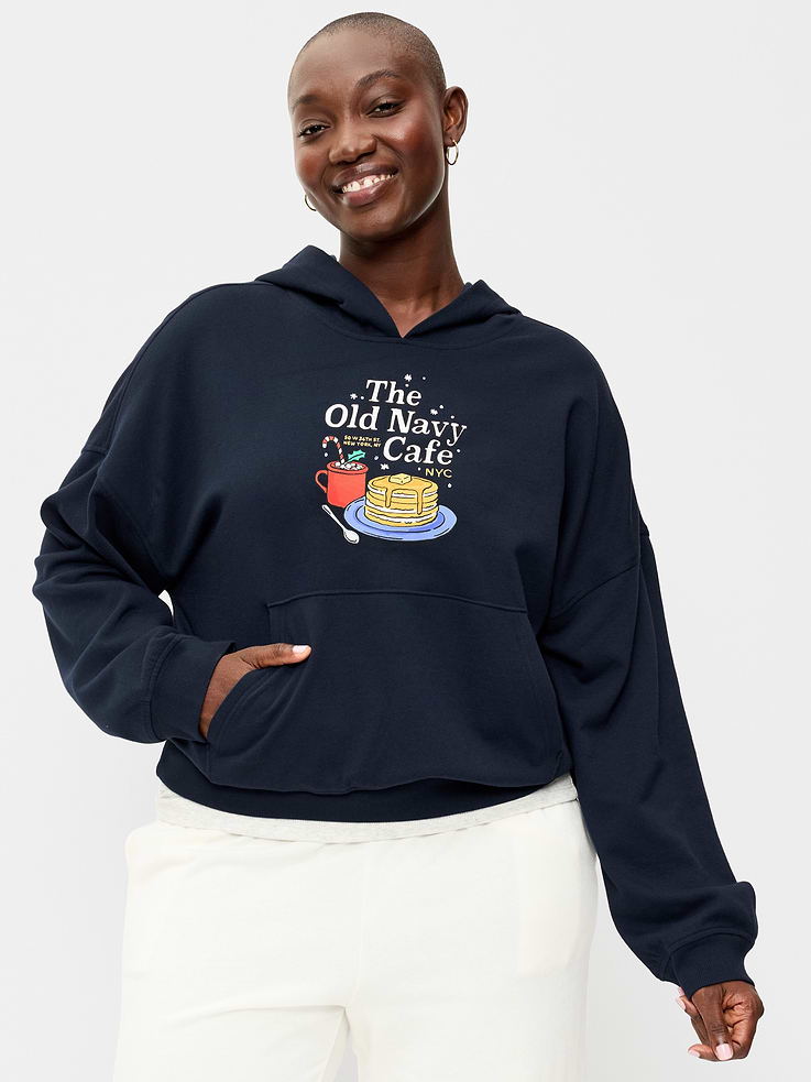 Image 2 of 7, Oversized Pullover Logo Hoodie Sweatshirt
