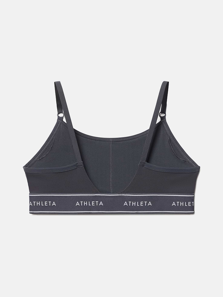 Image 2 of 4, Athleta Girl High Speed Logo Adjustable Bra