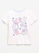 Image 2 of 2, Short-Sleeve Graphic T-Shirt for Girls