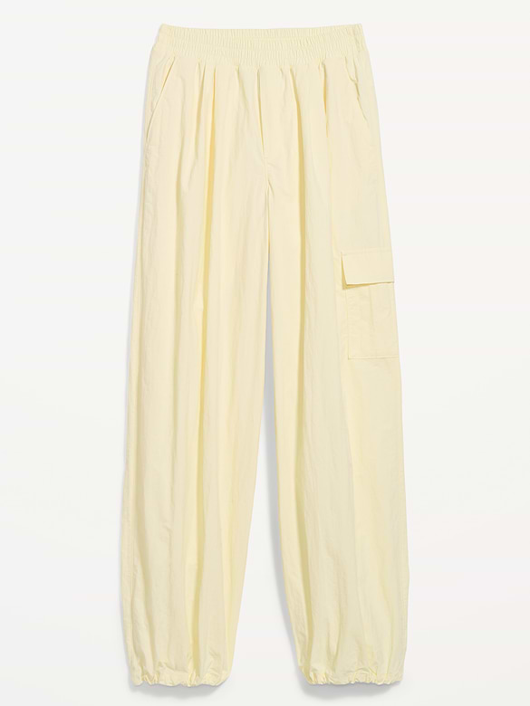 Mid-Rise Adjustable Active Woven Utility Pants