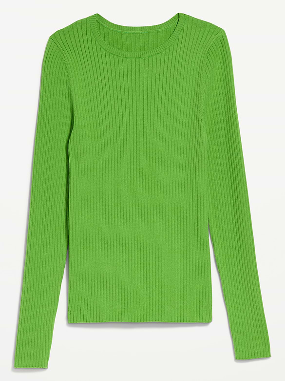 SoSoft Lite Crew-Neck Long-Sleeve Ribbed Sweater