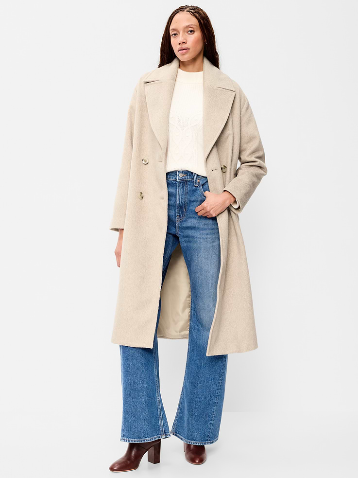 Image 1 of 6, spread collar, long sleeves, button front, Product #904893