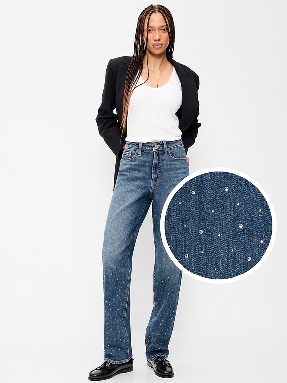 High-Waisted OG Loose Jeans