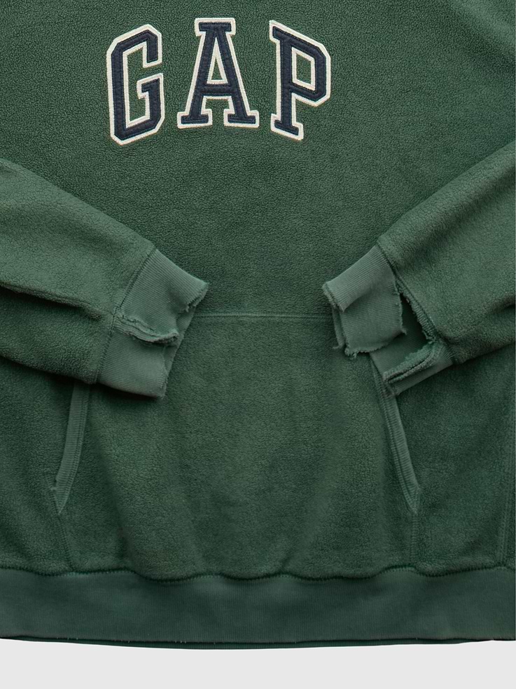 Image 3 of 5, GapVintage Unisex 2000s Pullover Hoodie - L