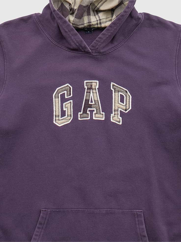 Image 2 of 2, GapVintage Unisex 2010s Pullover Hoodie - M