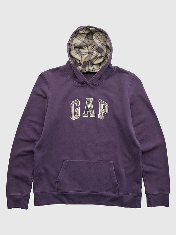 GapVintage Unisex 2010s Pullover Hoodie - M