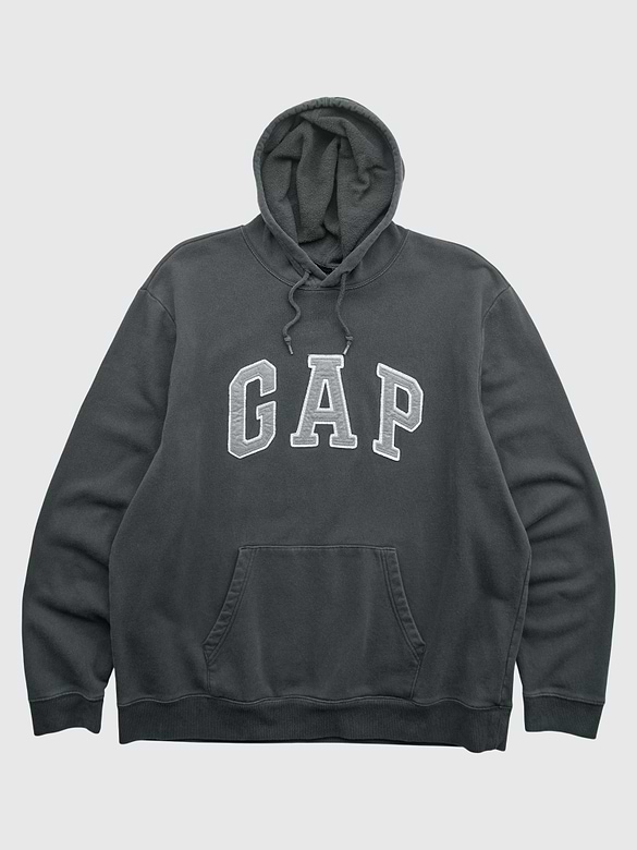 GapVintage Unisex 2010s Pullover Logo Hoodie - XXL