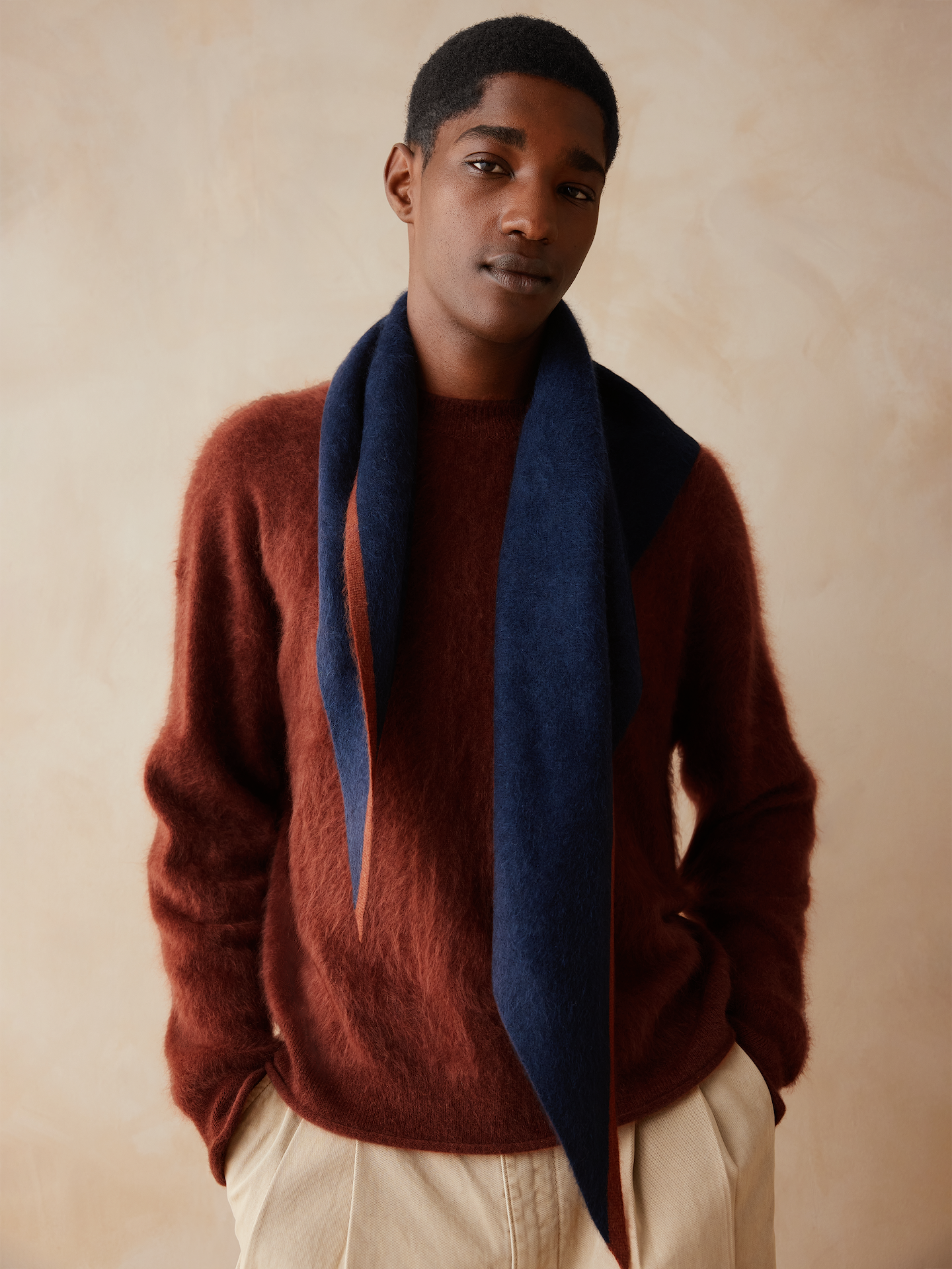 Image 3 of 8, Banana Republic x Zankov | Beau Cashmere Scarf