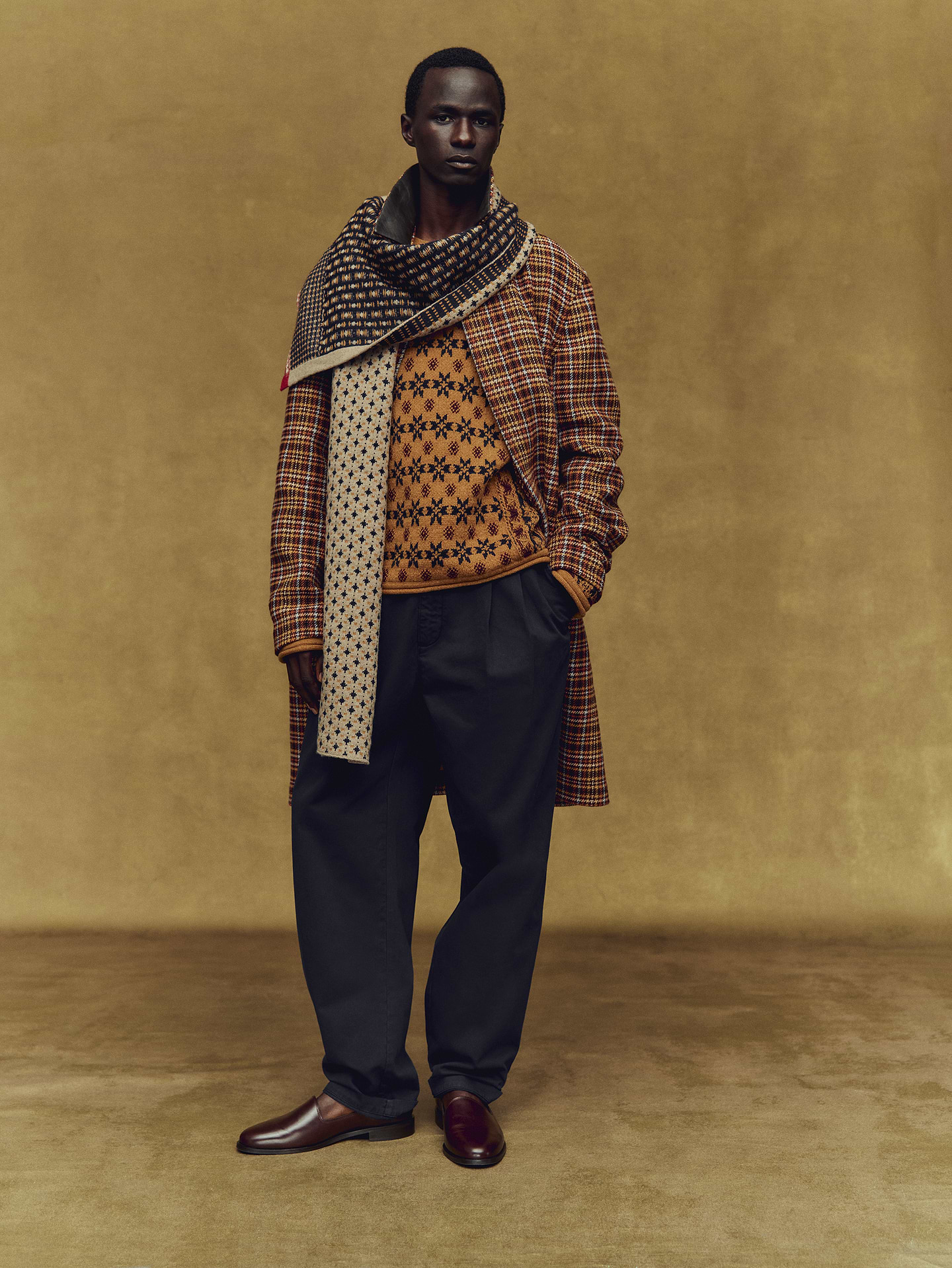 Image 3 of 4, Banana Republic x Zankov | Flynn Jacquard Scarf