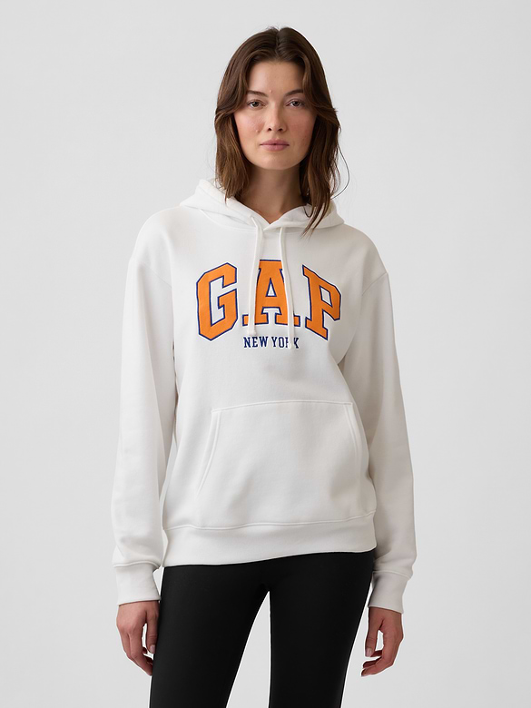 Relaxed Gap NY Logo Hoodie