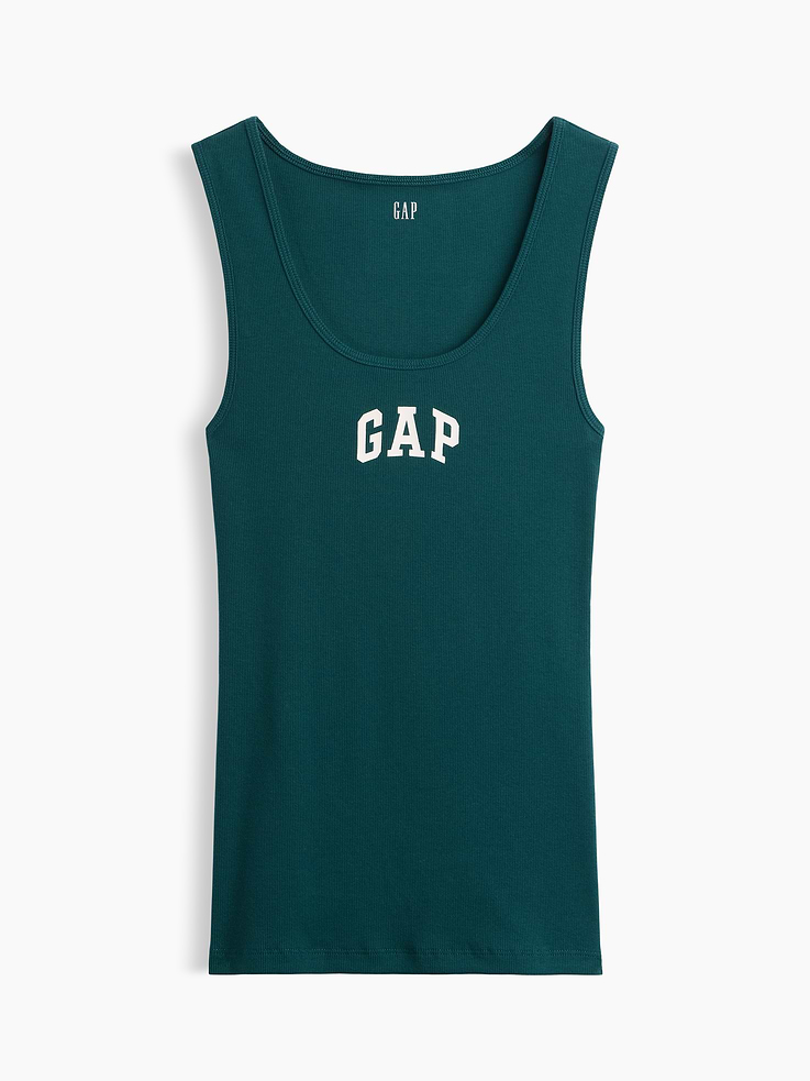 Image 5 of 5, Ribbed PJ Tank Top