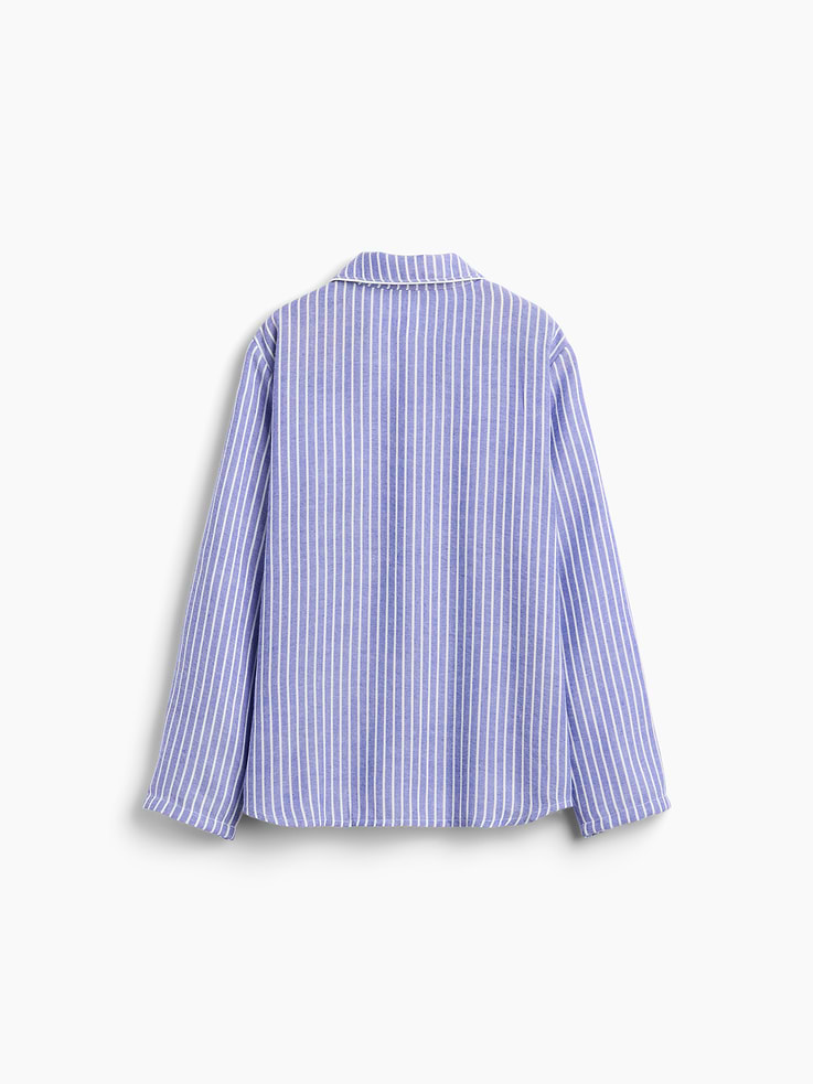 Image 2 of 6, Kids Recycled Flannel PJ Shirt