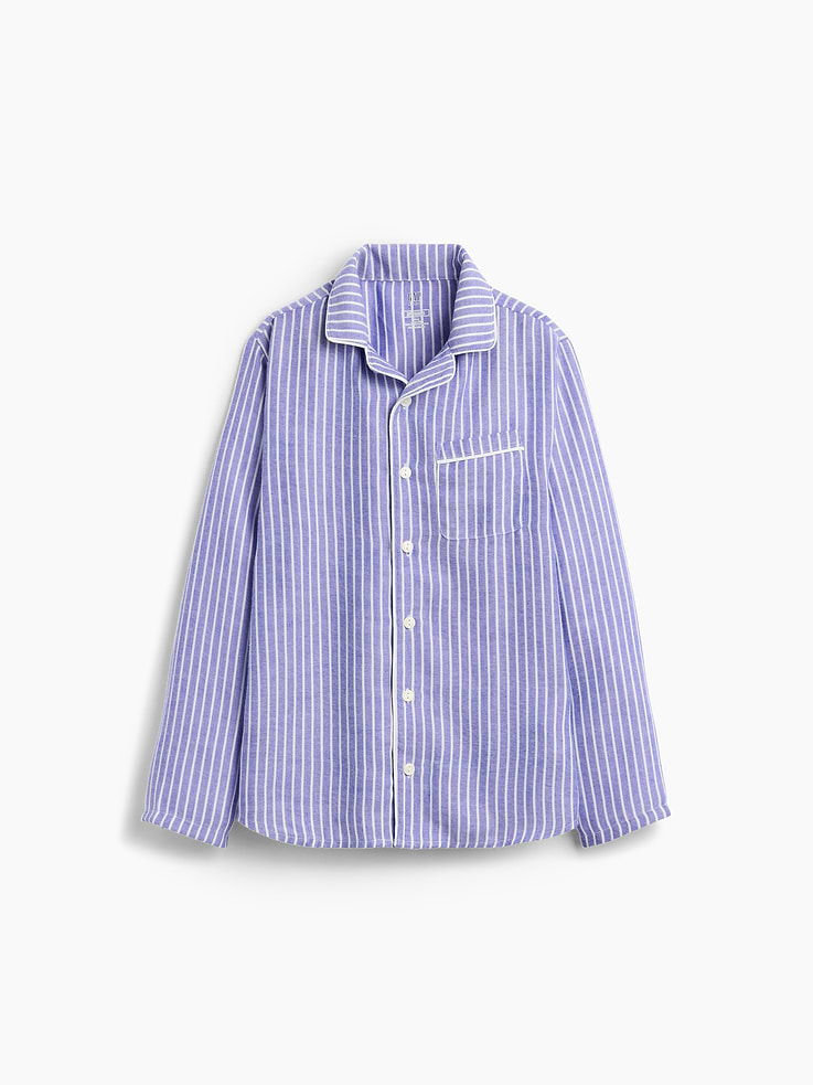 Image 6 of 6, Kids Recycled Flannel PJ Shirt
