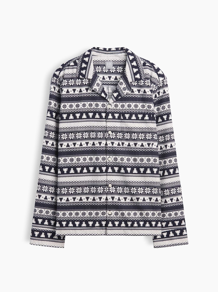Image 3 of 3, Adult Softest Flannel PJ Shirt