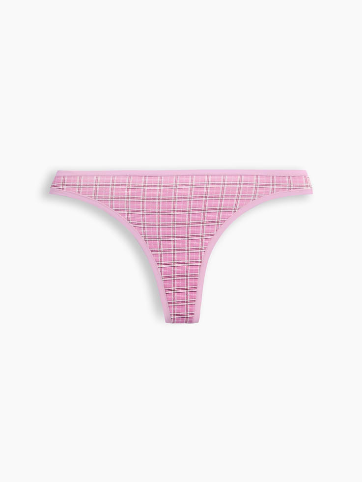 Image 4 of 5, SoftMade Organic Stretch Cotton Thong