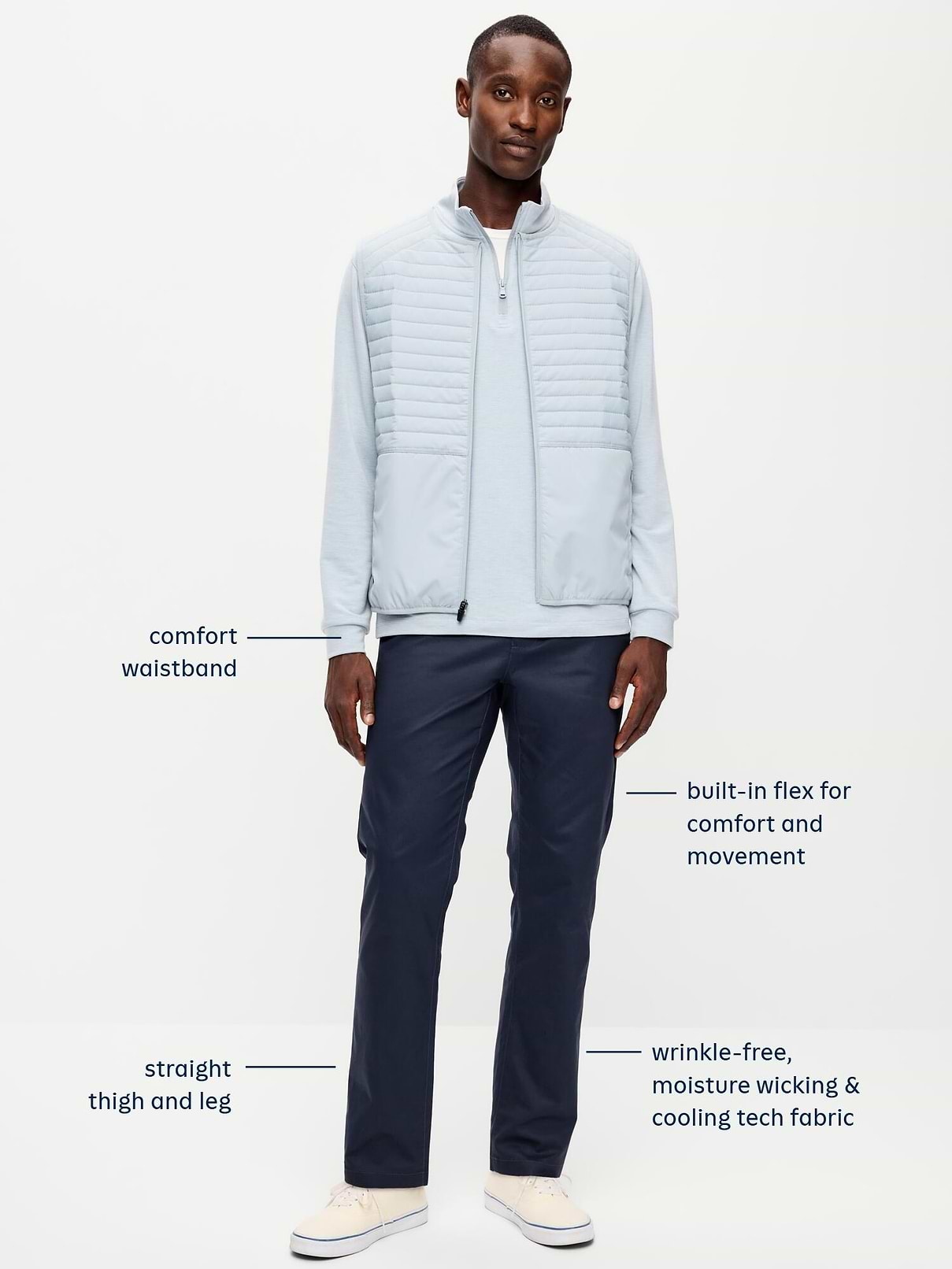 Image 3 of 3, Straight Tech Ultimate 4.0 Chino Pants