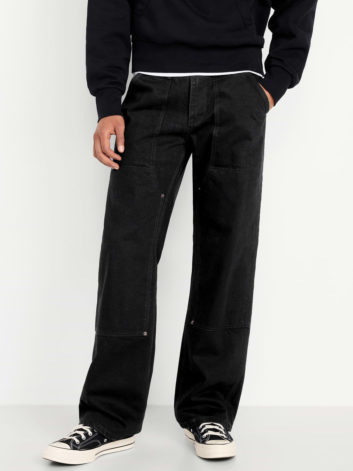 90s Baggy Double-Knee Carpenter Jeans