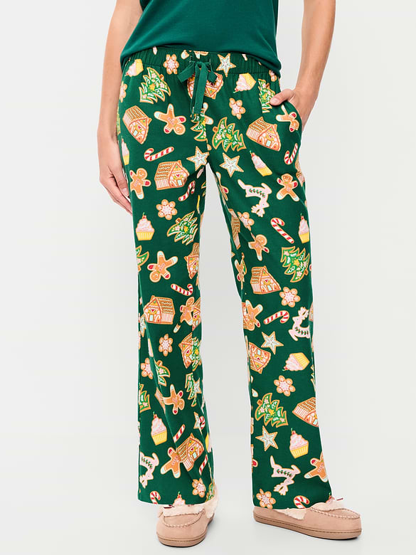 Flannel Pajama Pants for Women