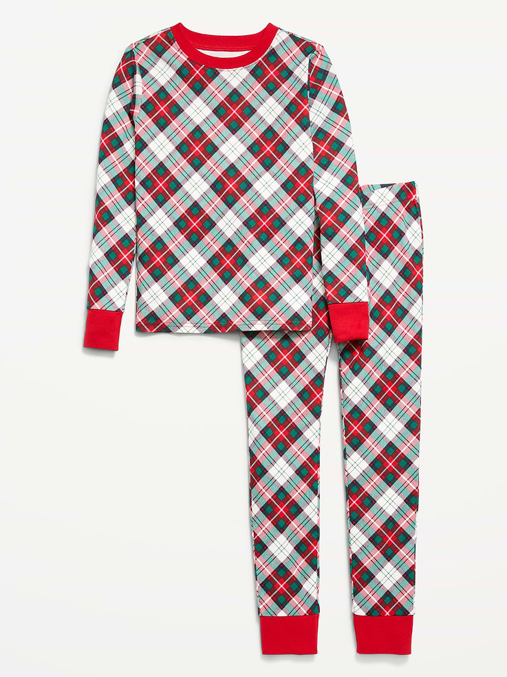 Image 2 of 2, Gender-Neutral Printed Snug-Fit Pajama Set for Kids