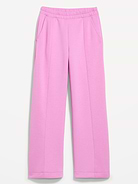 Image 1 of 4, Make your moves in Old Navy Sport's Bounce Fleece: Our signature smooth spacer fabric that keeps its shape., elasticized waist, hip pockets, seamed front leg, pull-on style, 4-way stretch, breathable, Product #583458