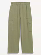 Image 1 of 3, The perfect-weight, never-taking-this-off fleece., New! your favorite wide-leg sweatpants now with an improved waistband and internal drawstring, on-seam pockets, cargo pockets, pull-on style, online exclusive, Product #911479