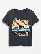 Image 1 of 1, crew neck, short sleeves, licensed graphic, © 2026 Ford Motor Company, Product #1181943