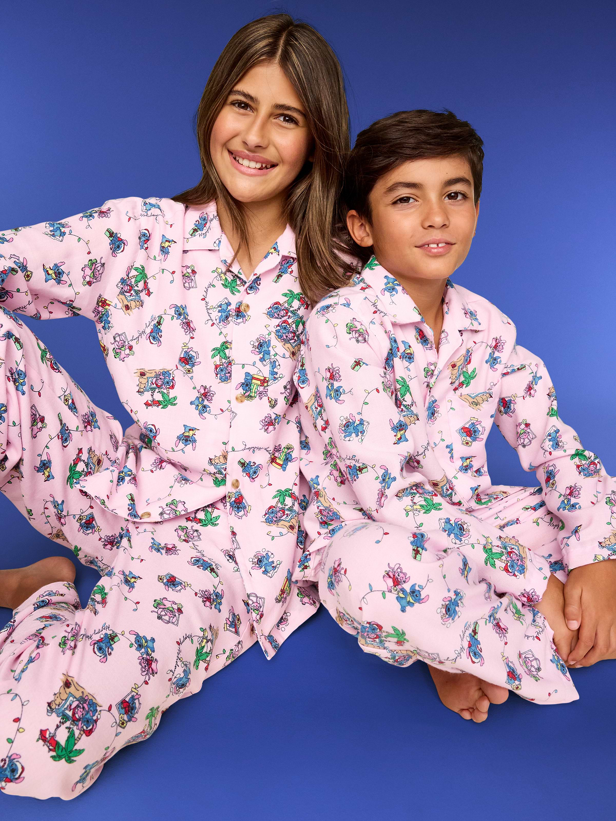 Old Navy x Disney Stitch & Angel Gender-Neutral Pajama Set for Kids