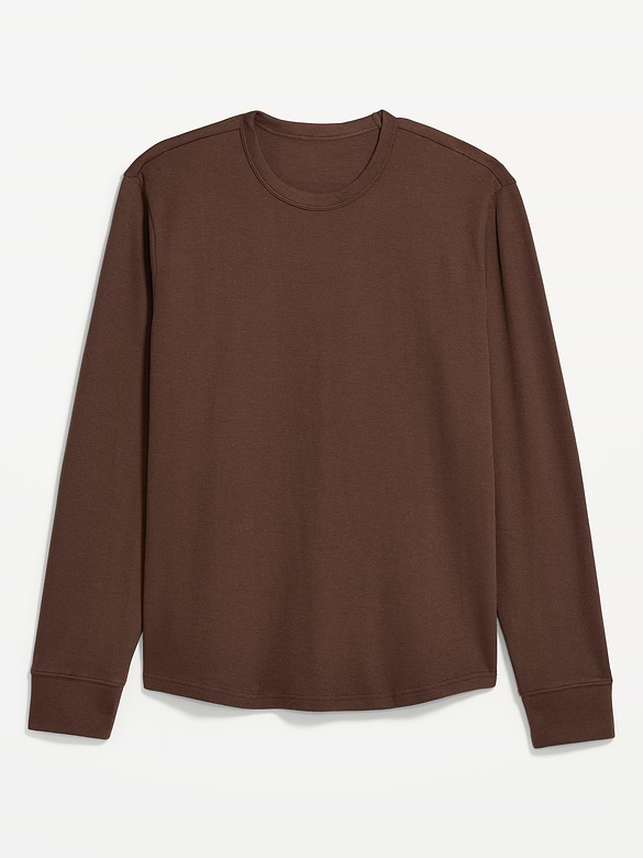 Long-Sleeve Ribbed T-Shirt