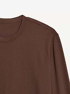Image 3 of 3, Long-Sleeve Ribbed T-Shirt