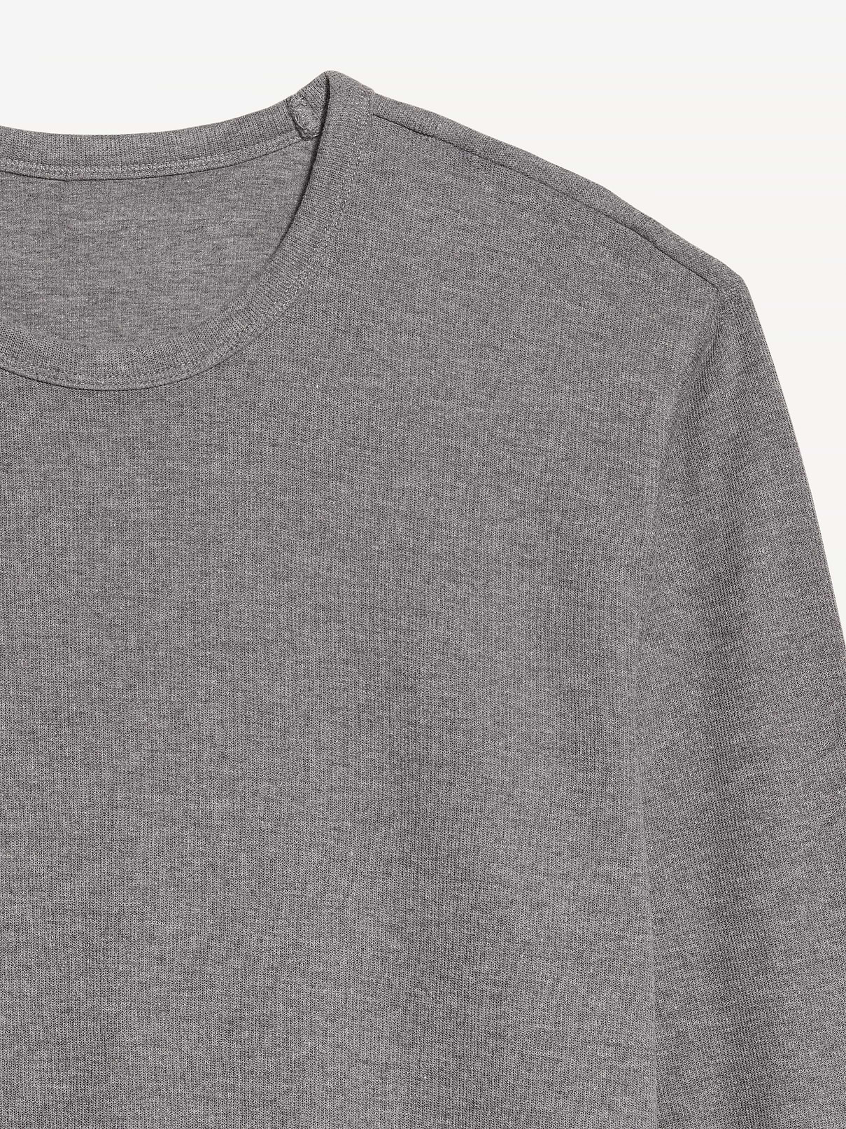 Image 3 of 3, Long-Sleeve Ribbed T-Shirt