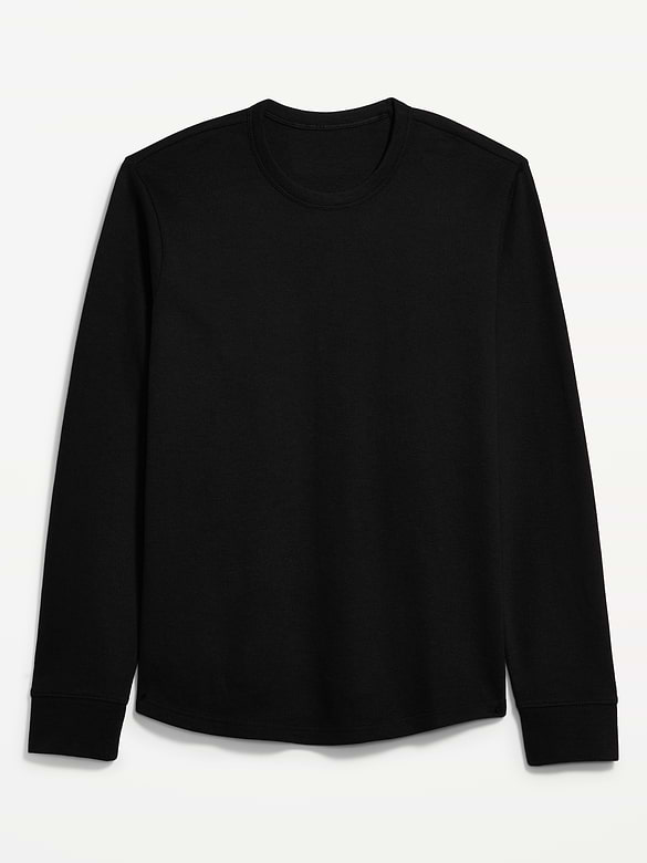 Long-Sleeve Ribbed T-Shirt