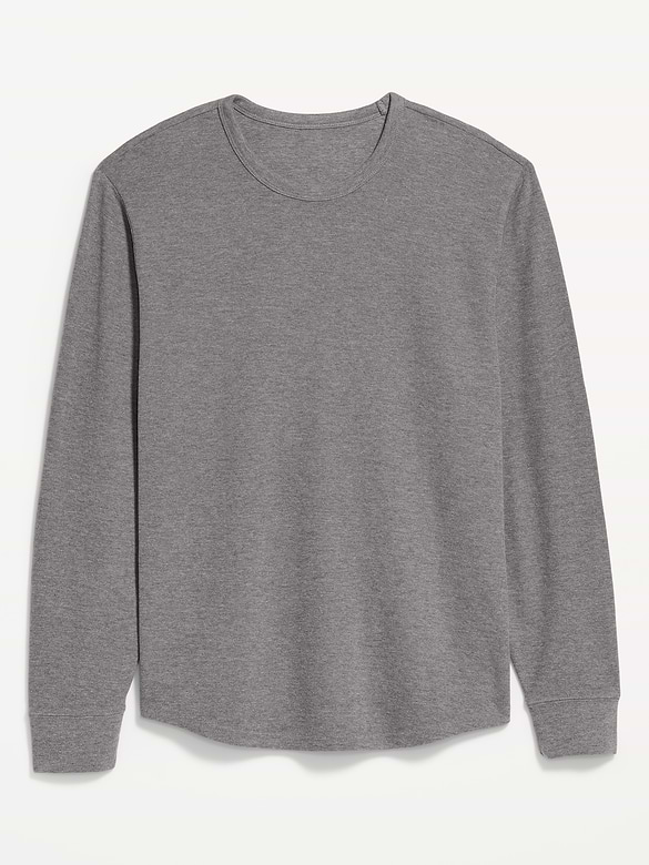 Long-Sleeve Ribbed T-Shirt