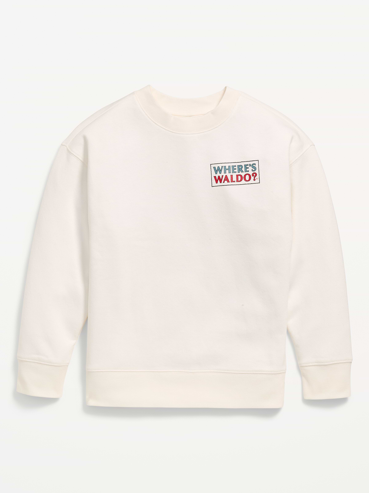 Where's Waldo?™ Gender-Neutral Oversized Sweatshirt for Kids