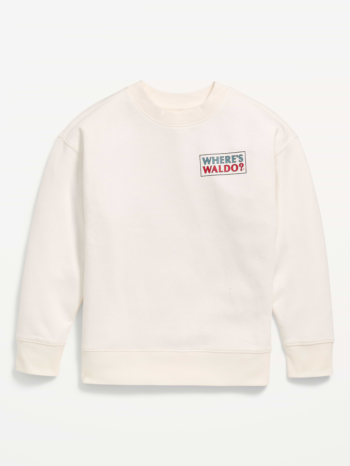 Image 1 of 3, crew neck, long sleeves, drop shoulders, licensed graphic, © DreamWorks Distribution Limited. All Rights Reserved., Product #1182336