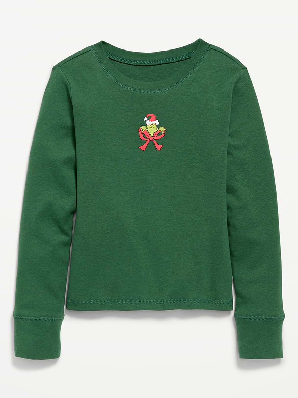 Dr. Seuss™ Grinch Long-Sleeve Graphic T-Shirt for Girls