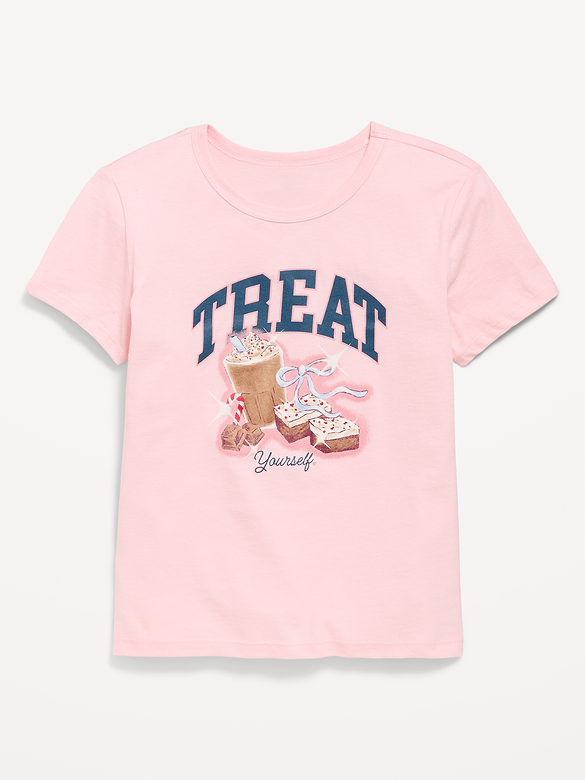 Short-Sleeve Graphic T-Shirt for Girls
