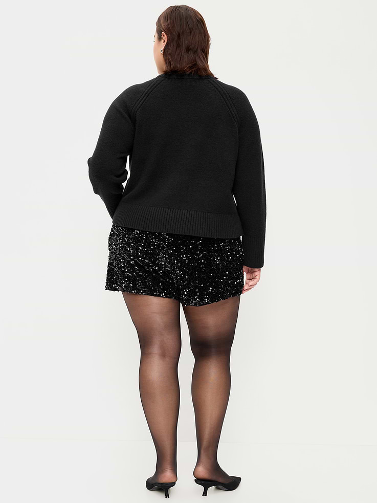 Image 8 de 8, Short de fête à paillettes