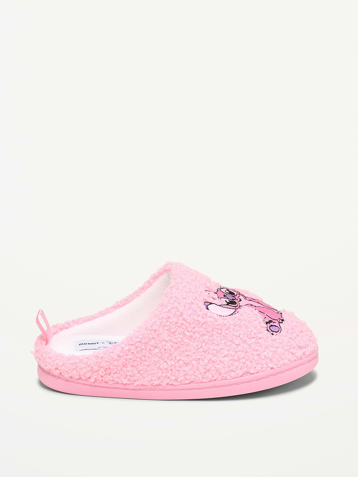 Image 3 de 4, Pantoufles en sherpa Angel de Disney© pour fille
