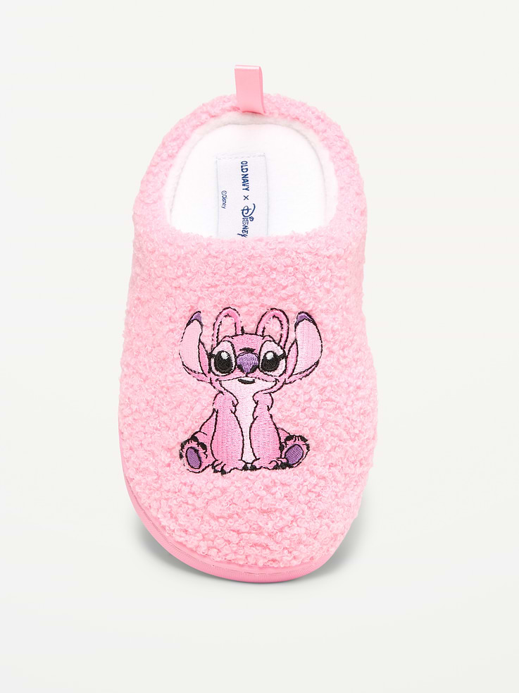 Image 2 de 4, Pantoufles en sherpa Angel de Disney© pour fille