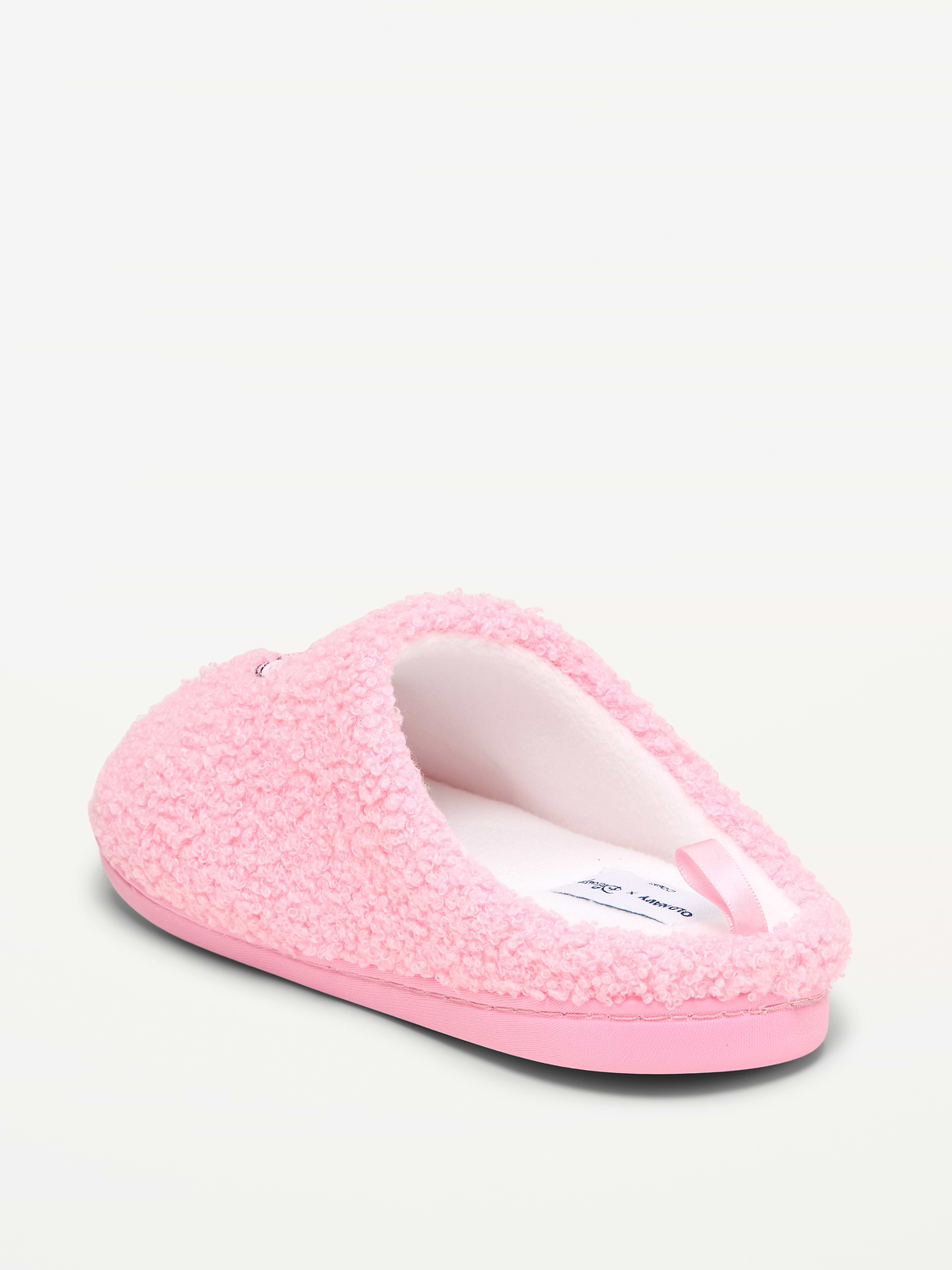 Image 4 of 4, Disney© Angel Sherpa Slippers for Girls